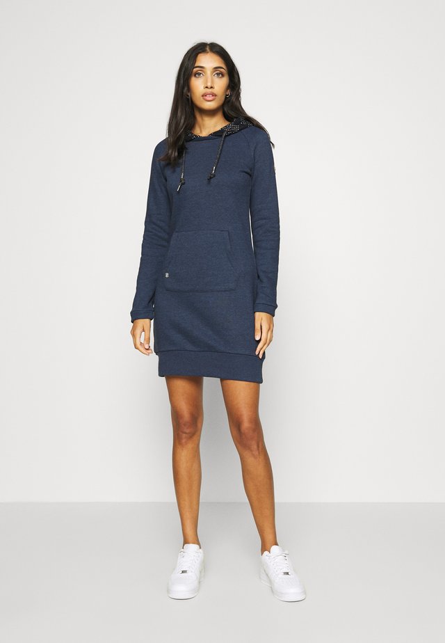 BESS - Jersey dress - navy