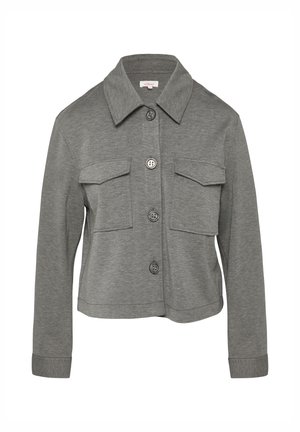 s.Oliver MELIERTE AUS INTERLOCK - Leichte Jacke - graphit