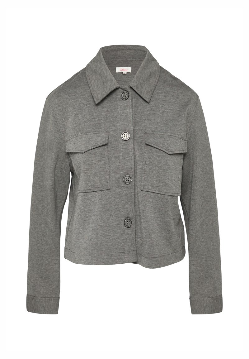 s.Oliver Lichte jas donkergrijs
