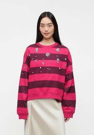 RONNY SWEATER - Mikina - deep burgundy
