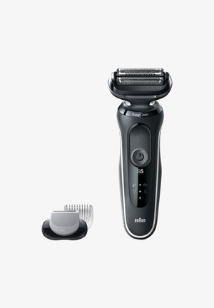 Braun, BRAUN ELEKTRISCHER RASIERER - SERIES 5 - 51-W1600S + BODYGROOMER AUFSATZ - SCHWARZ & WEISS - Shaver - white