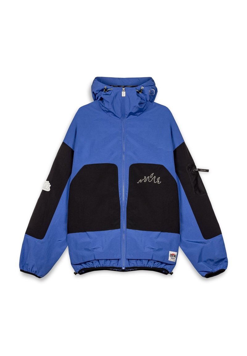 Grimey CHAQUETA BACK AT YOU - Chaqueta fina - azul