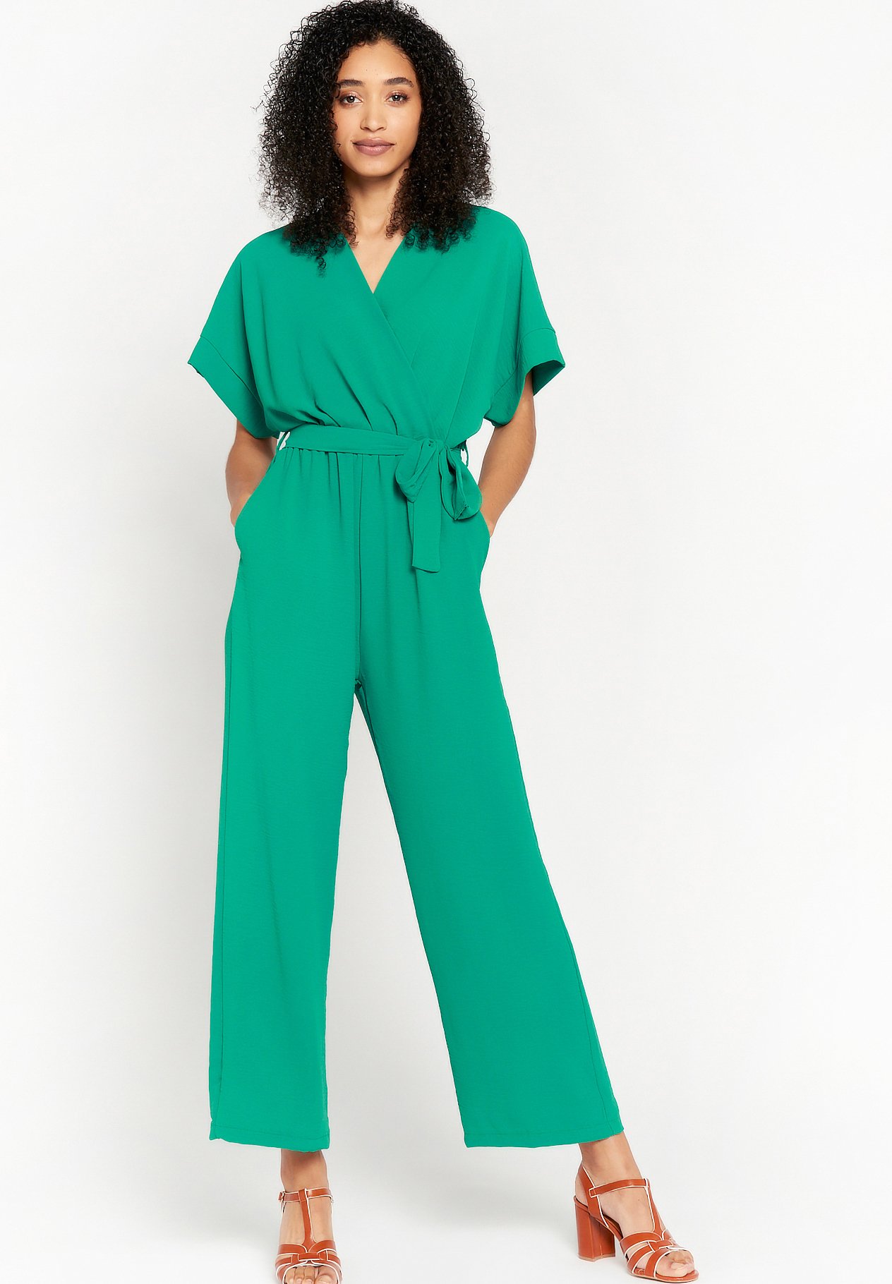 LolaLiza WITH KIMONO EFFECT - Jumpsuit - green/groen - Zalando.nl