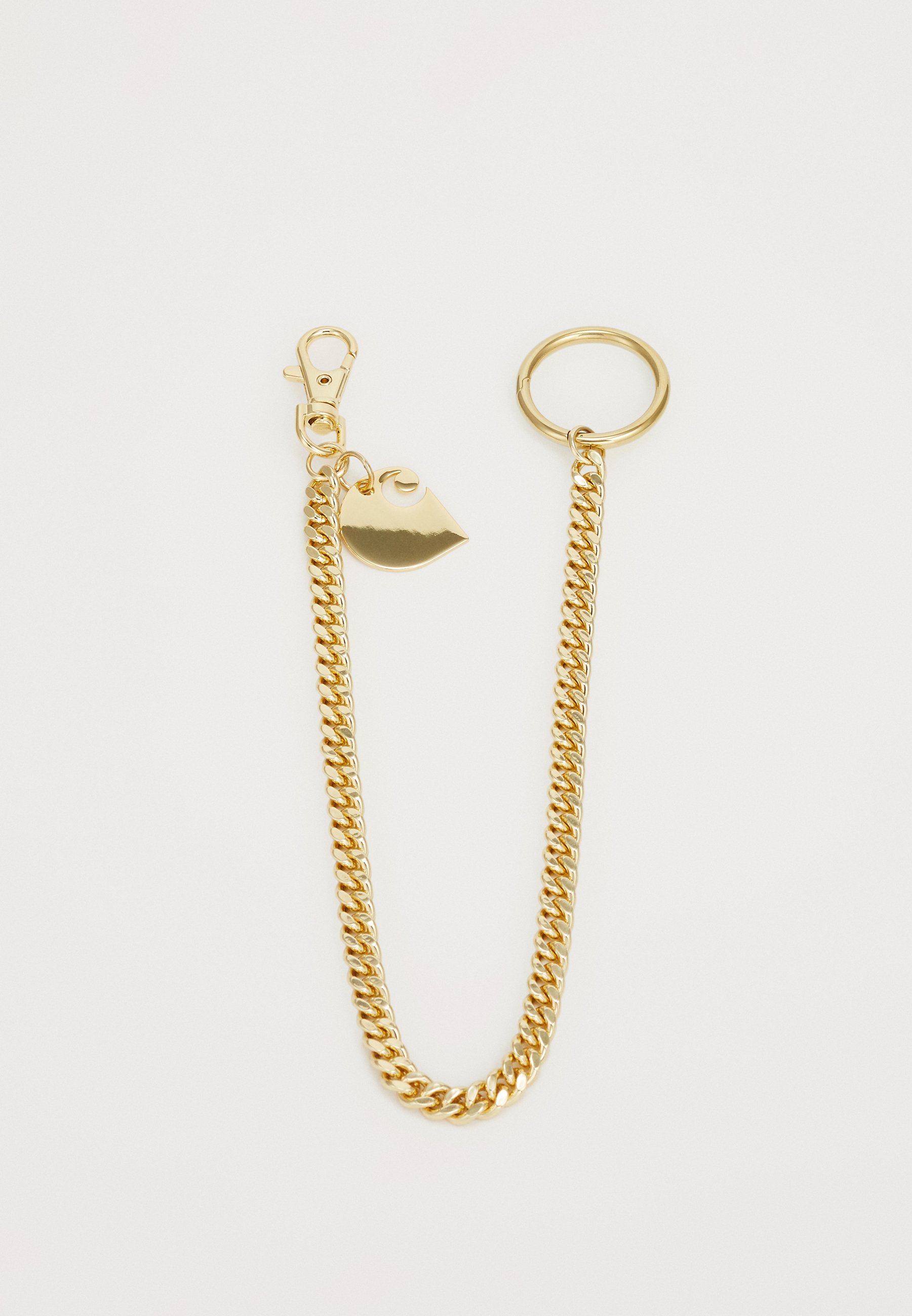 Carhartt WIP CUBAN LINK KEYCHAIN UNISEX - Portachiavi - gold