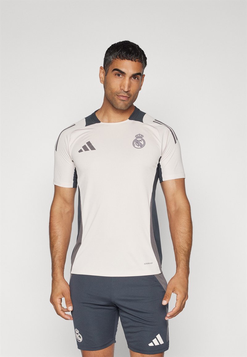adidas Performance REAL MADRID EU TRAINING - Fanartikel - putty mauve/dark grey/charcoal