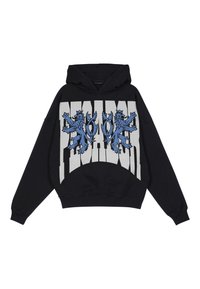 ESTIL BOXY HOODIE - Sweatshirt - washed black