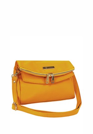 DrachenLeder TOSCANTO - Cross body bag - gelb