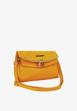 DrachenLeder TOSCANTO - Cross body bag - gelb