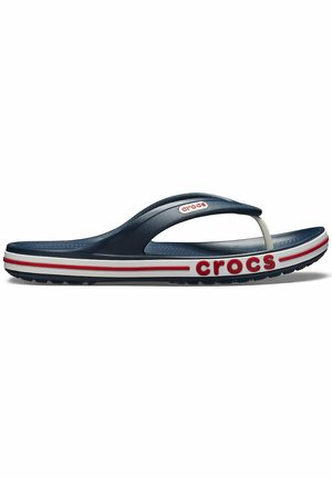 Crocs BAYABAND FLIP FLOPS - Teenslippers - navy / pepper