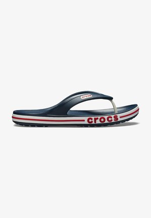Crocs BAYABAND FLIP FLOPS - Teenslippers - navy / pepper
