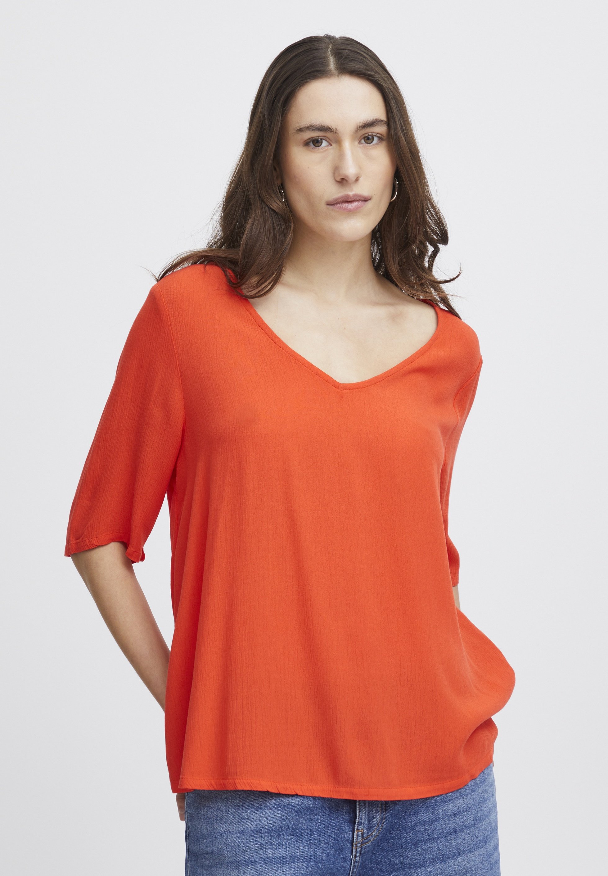 売れ筋商品|||イチ シャツ レディース トップス IHMarrakech - Blouse - grenadine ICHI IHMarrakech - Blouse - grenadine/lichtrood - Zalando.nl