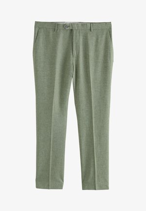 Next REGULAR FIT - TAILORED TEXTURE - Stoffhose - green