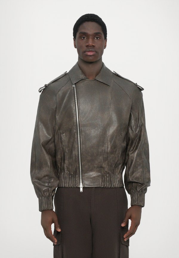 BIKER JACKET - Kunstlederjacke