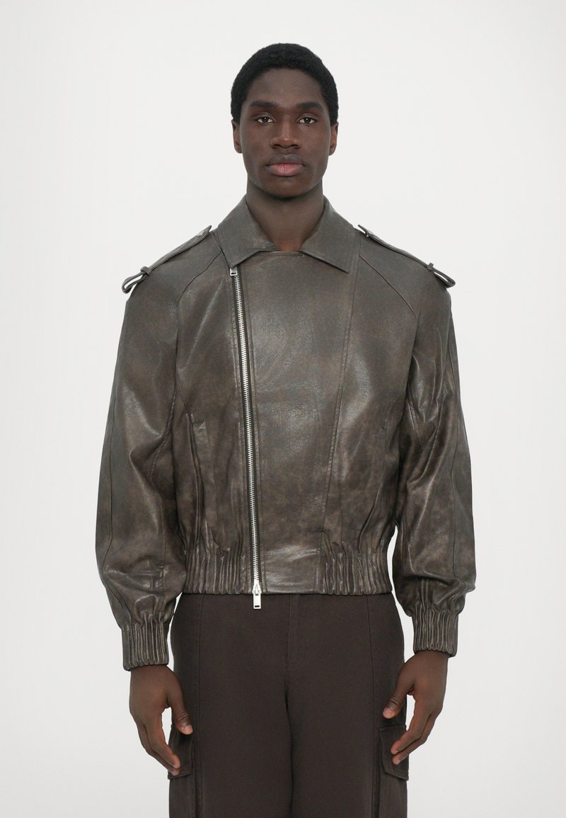 Han Kjøbenhavn - BIKER JACKET - Veste en similicuir - warm brown, Agrandir