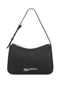 LOGO SHOULDER BAG - Handbag - black