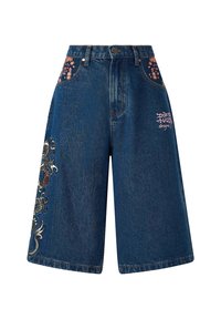 DRAGON  - Denim shorts - indigo
