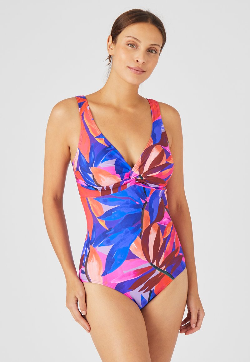 Damart PERFECT FIT - Badeanzug - Tropical Blue