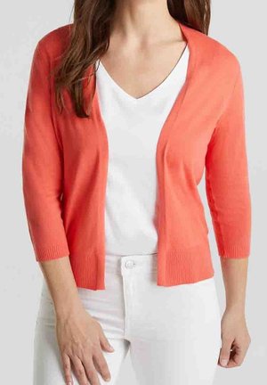 Strickjacke - coral