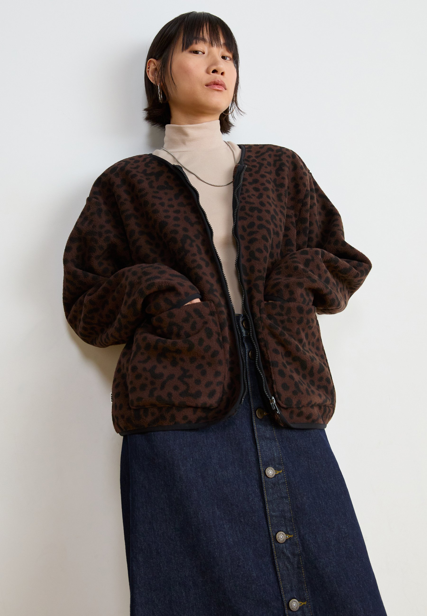 Carhartt WIP MARVIN SKIRT - A-line skirt - blue rinsed/dark