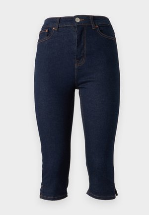 Pieces, PCDAISY CAPRI  - Jeansshort - dark blue denim