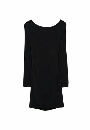 BACKLESS LONG SLEEVE  - Koktailové šaty/večierkové šaty - black