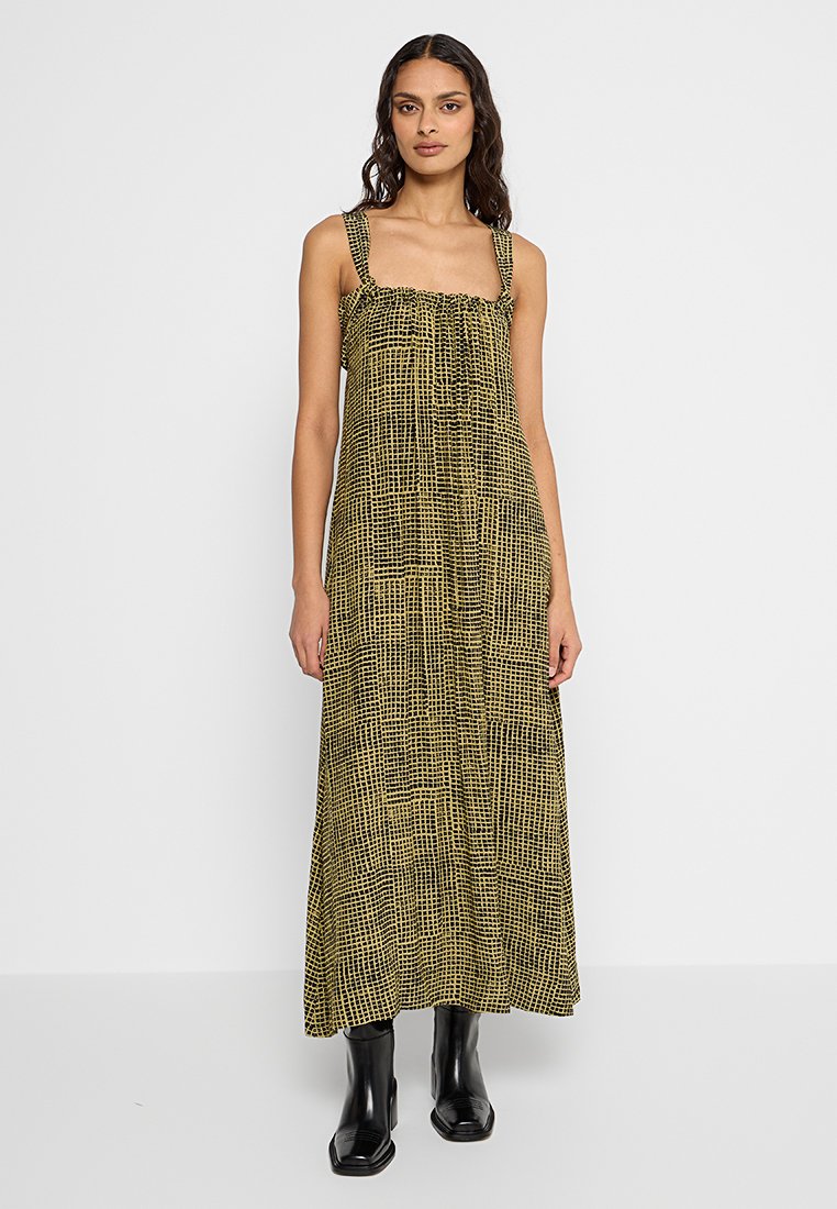 Proenza Schouler White Label Maxi-jurk lichtgroen