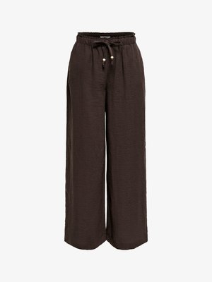 ONLY, HOSE MIT WEITEM BEINSCHNITT ONLEMMIA WEITER BEINSCHNITT HOSE MIT WEITEM - Püksid - coffee bean