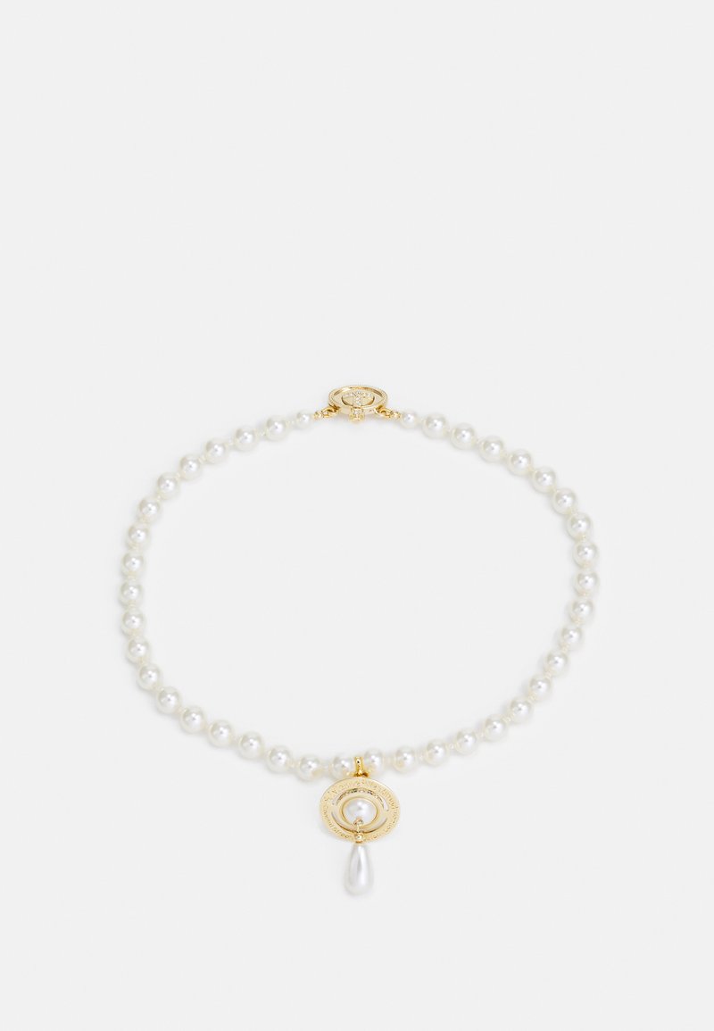 Vivienne Westwood ONE ROW DROP CHOKER - Κολιέ - gold-coloured