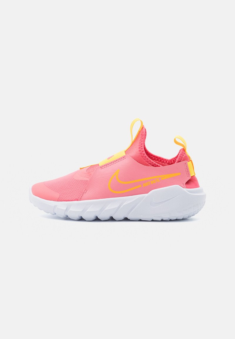 Nike Performance FLEX RUNNER 2 UNISEX - Road running shoes - coral chalk/citron pulse/sea coral/white