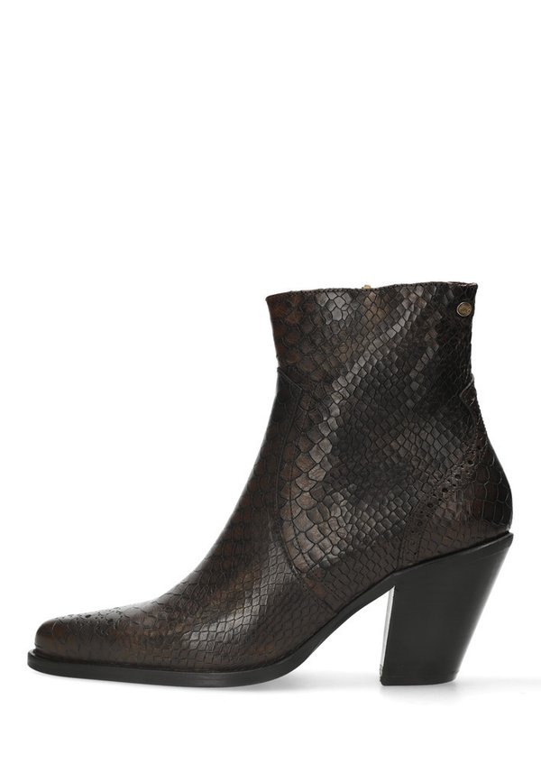 BLAIRE WITH BROGUE - High Heel Stiefelette