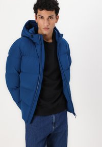 Tommy Hilfiger HOODED PUFFER  - Daunenjacke - deep indigo