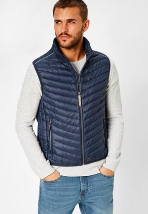 Redpoint WADE - Waistcoat - lt navy