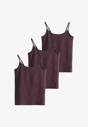 3 PACK - Camiseta interior - chocolate brown