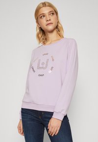 Liu Jo Jeans FELPA CHIUSA - Felpa - glicine chiaro