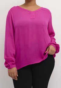 Kaffe Curve Bluse - mottled pink