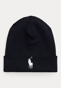 COMBED COTTON BEANIE UNISEX - Mütze - black
