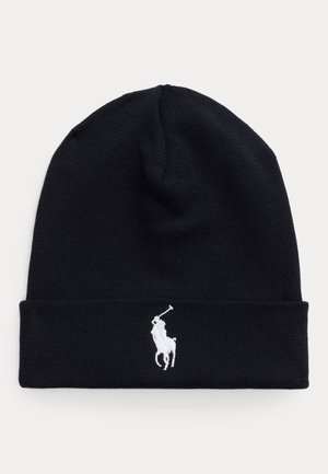 COMBED COTTON BEANIE - Pipo - black