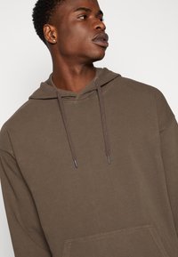 Redefined Rebel HARRY - Mikina s kapucňou - chocolate brown
