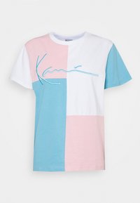Karl Kani T-shirt med print - light blue