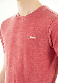 Schott T-shirt basic - rouge
