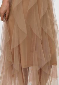 Vero Moda VMEVE HOHE TAILLE LANGER  - Maxirock - light taupe