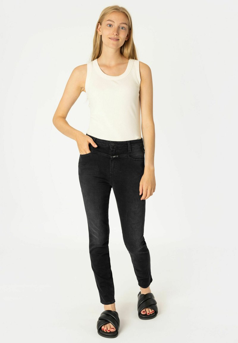 closed Jeans Skinny Fit zwart