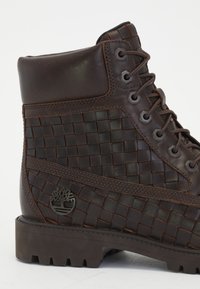 Timberland 6 INCH LACE BOOT - Lace-up ankle boots - dark brown/full grain