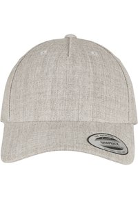 Flexfit - YP CLASSICS 5-PANEL CURVED VISOR SNAPBACK - Cap - heather grey Thumbnail-Bild 1