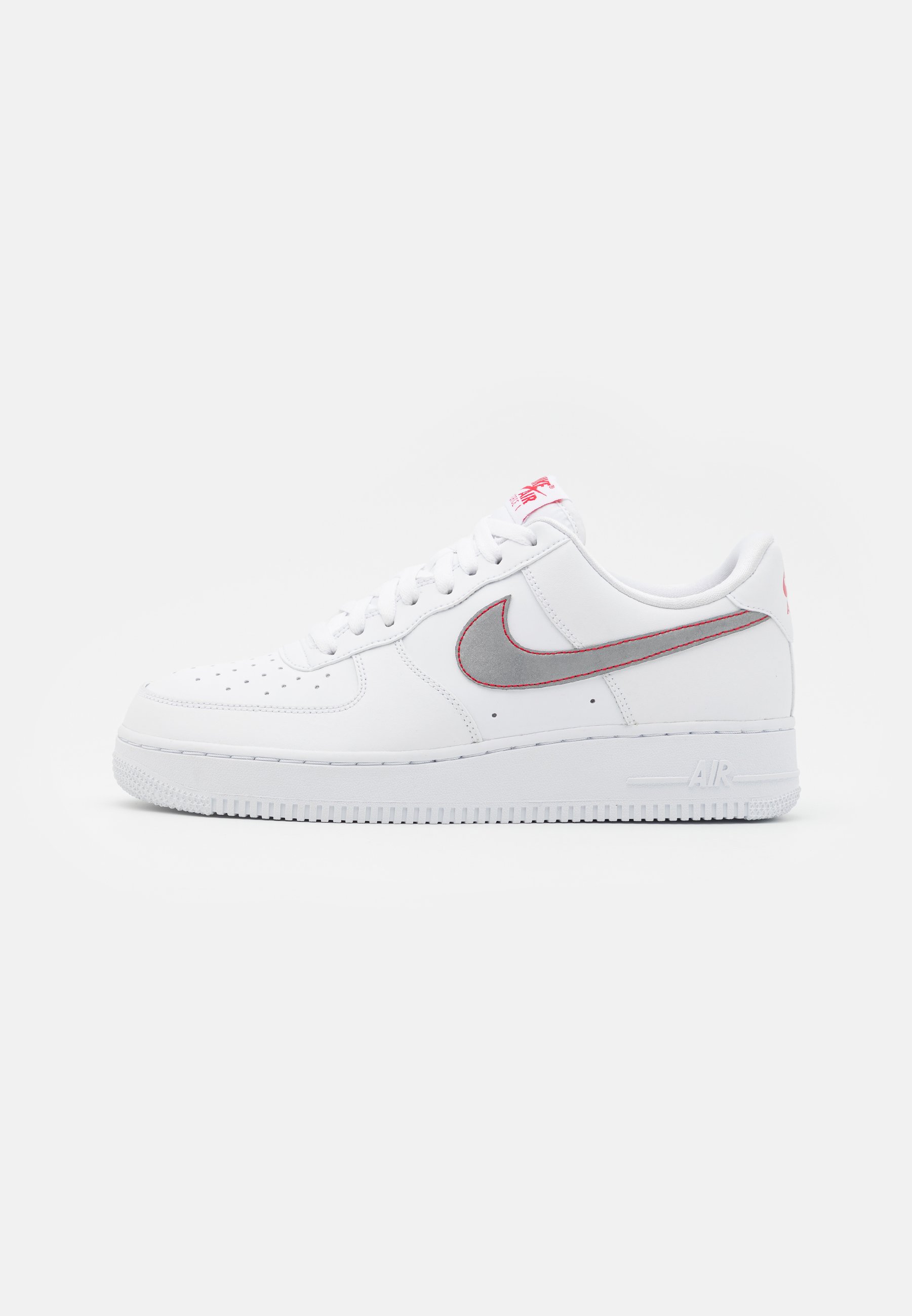 Nike Sportswear Air Force Sneakers Laag White Silver Anthracite University Red Wit Zalando Nl