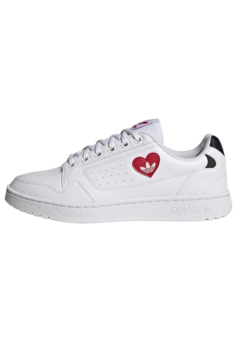 adidas Originals NY 90 - Trainers - ftwr white/scarlet/core black/white -  Zalando.de