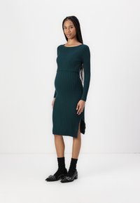 Anna Field MAMA Rochie tricotată - dark green