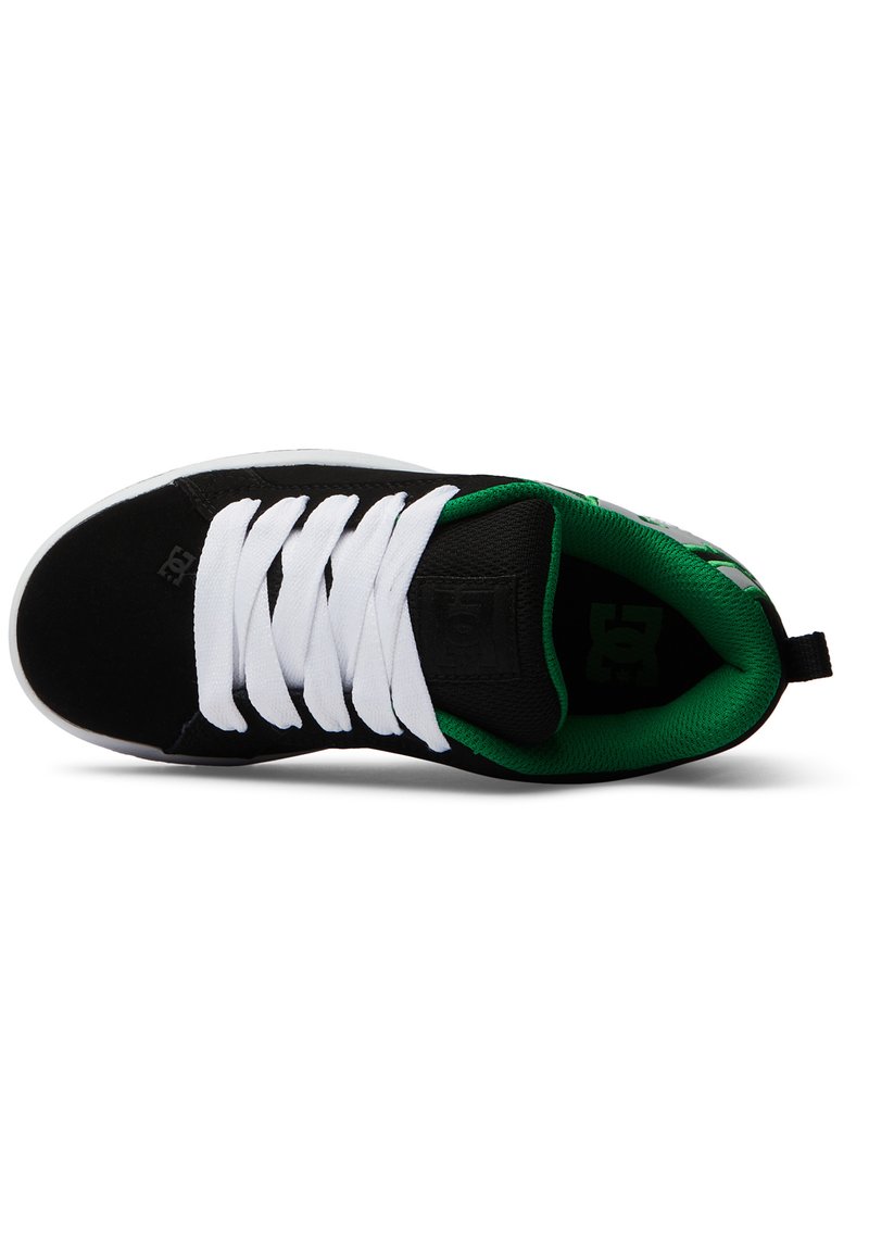 Dc Shoes Graffik Dc Shoes Court Graffik Sneaker, Black Kelly Green