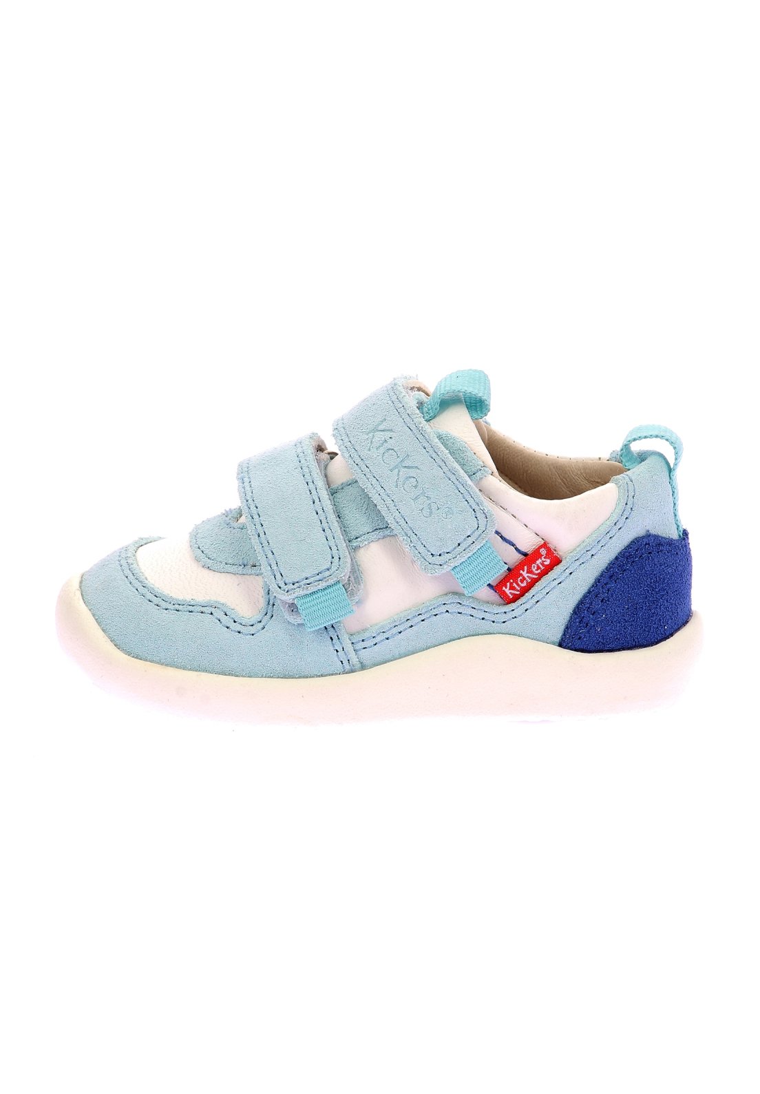 Pin's badge Marque de Chaussure Shoes KICKERS Couleur Bleue