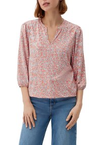 s.Oliver MIT AUSSCHNITT - Langarmshirt - orange